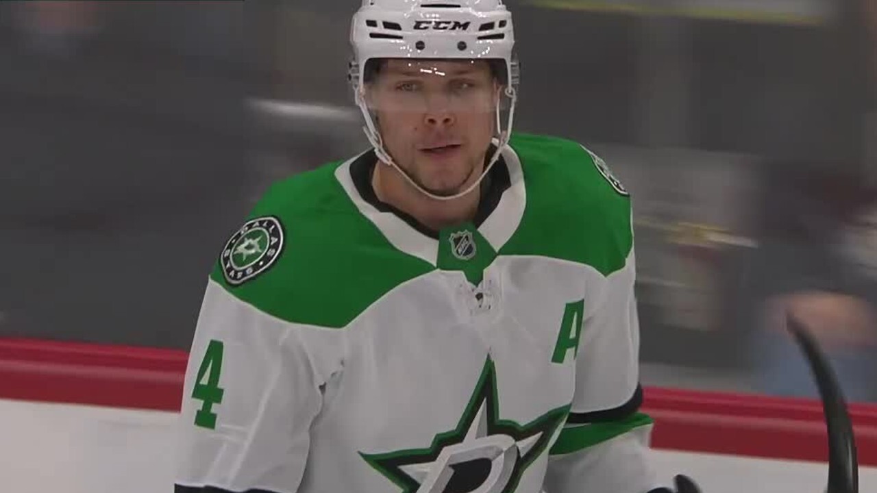 Heiskanen strikes twice in under two minutes to add to Stars’ lead