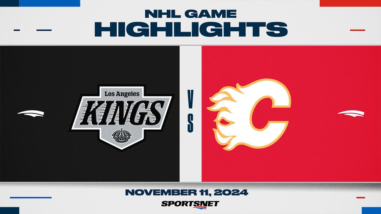 NHL Highlights: Flames 3, Kings 1