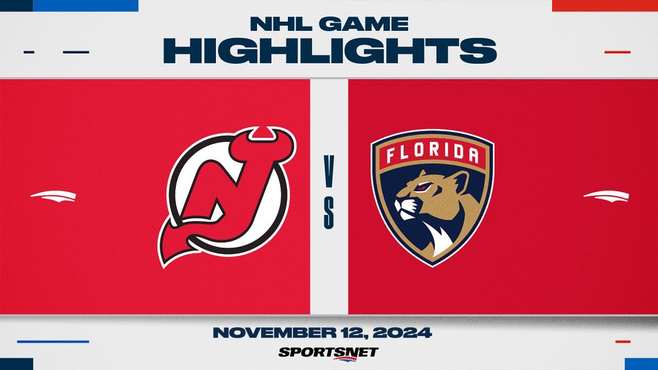 NHL Highlights: Devils 4, Panthers 1