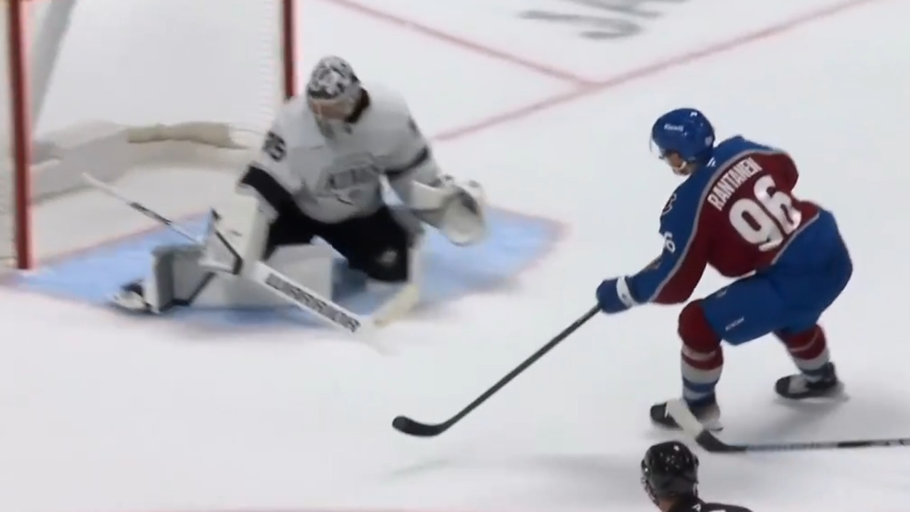 Avalanche’s Makar feeds Rantanen for sweet breakaway goal vs. Kings