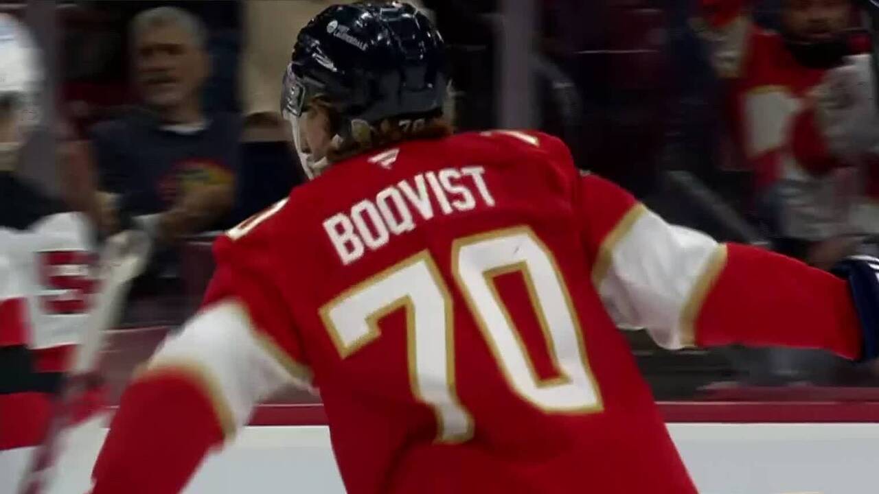 Panthers’ Boqvist pulls off slick deke to score highlight-reel goal