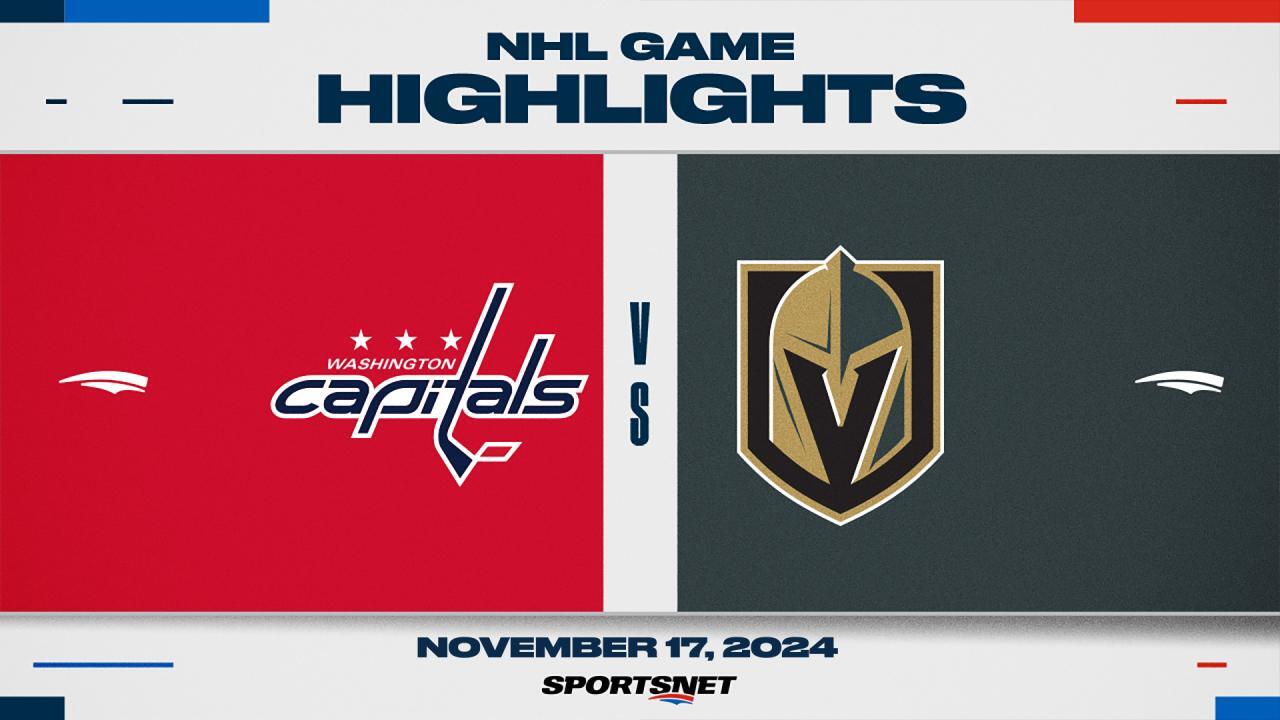 NHL Highlights: Capitals 5, Golden Knights 2