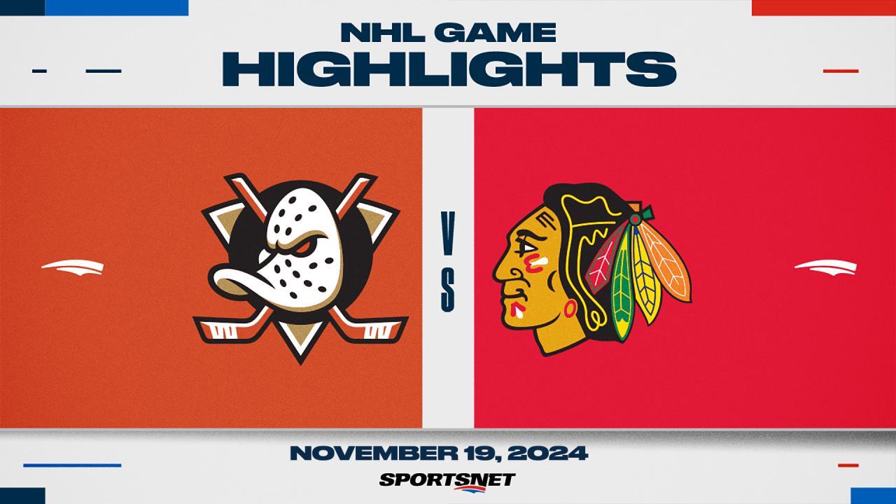 NHL Highlights: Ducks 3, Blackhawks 2