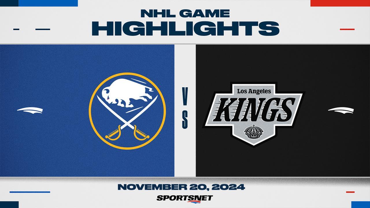 NHL Highlights: Sabres 1, Kings 0