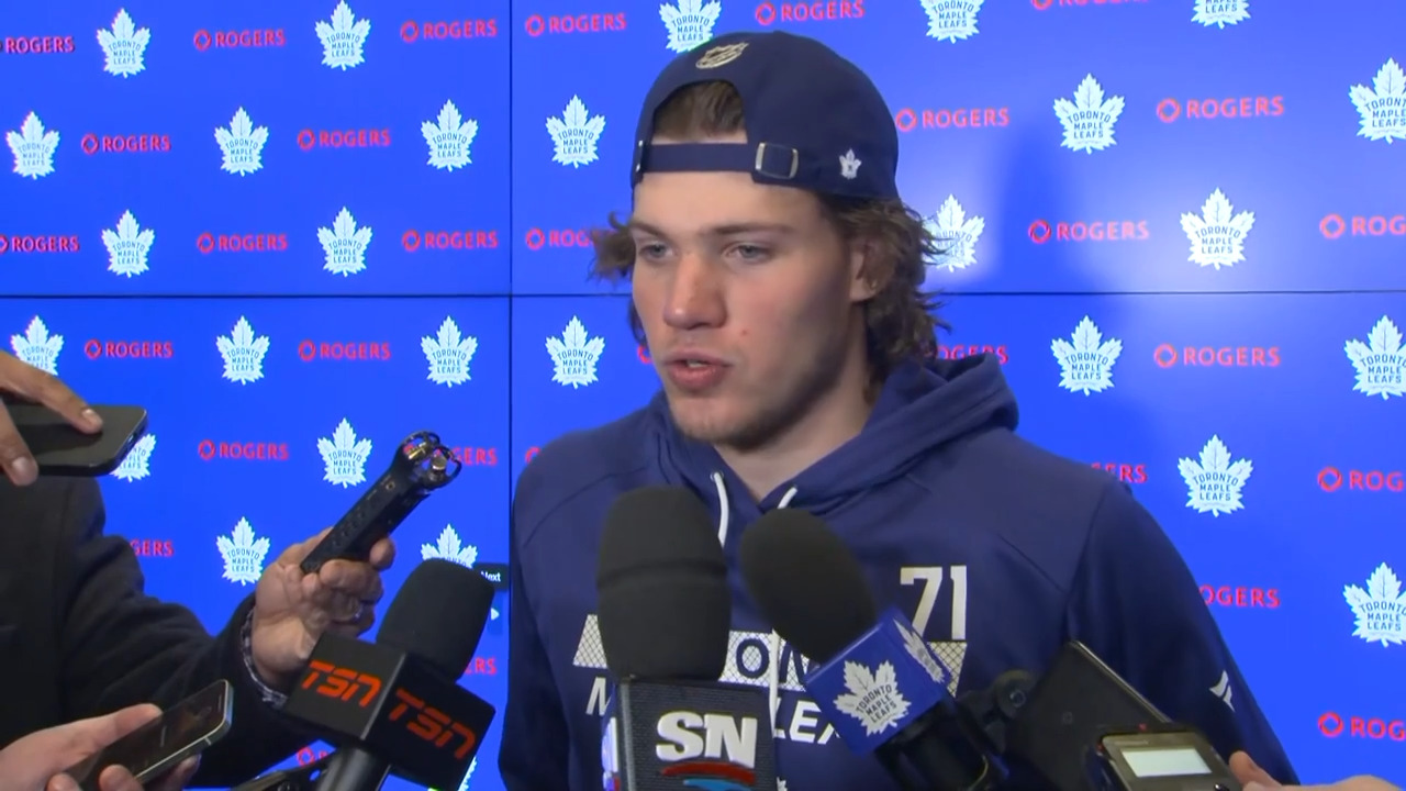 Maple Leafs rookie Grebenkin learning all the important hockey terms