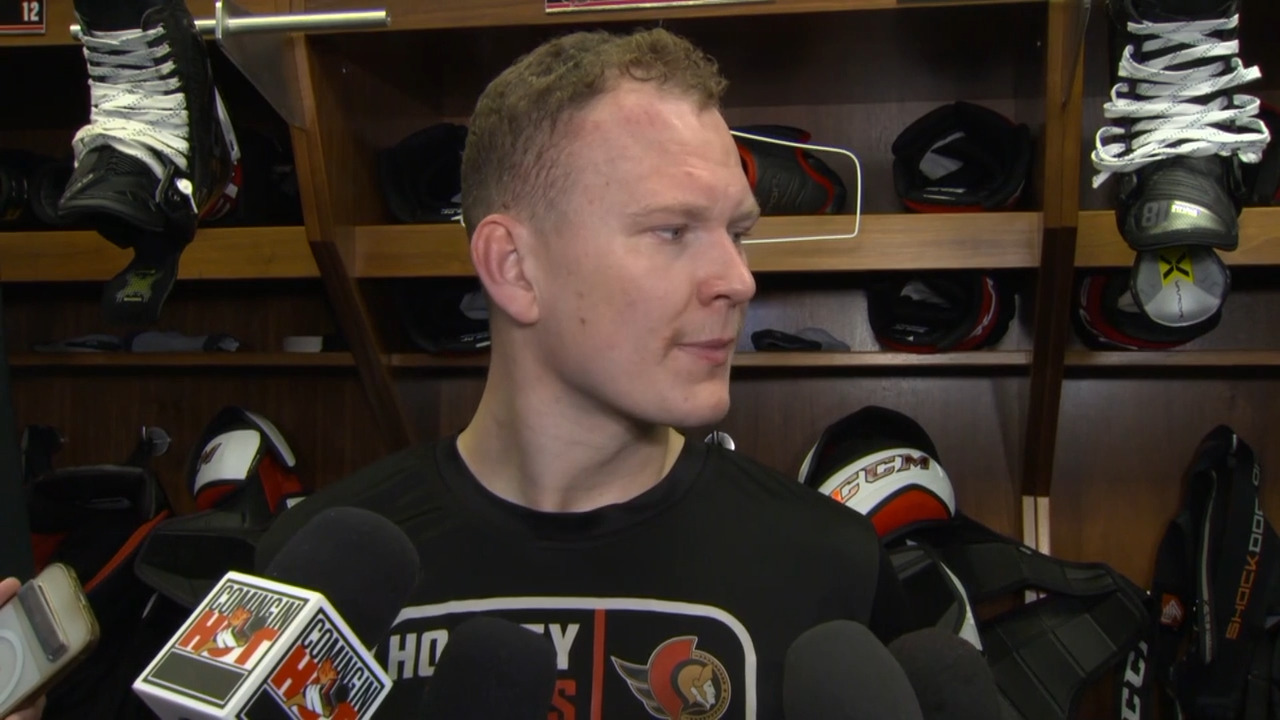 Senators’ Tkachuk critical of his post-game response to Oilers loss