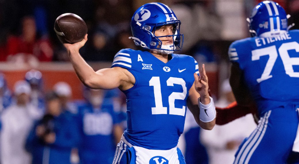 Retzlaff and BYU come alive late, Ferrin kicks winning field goal in win over Utah