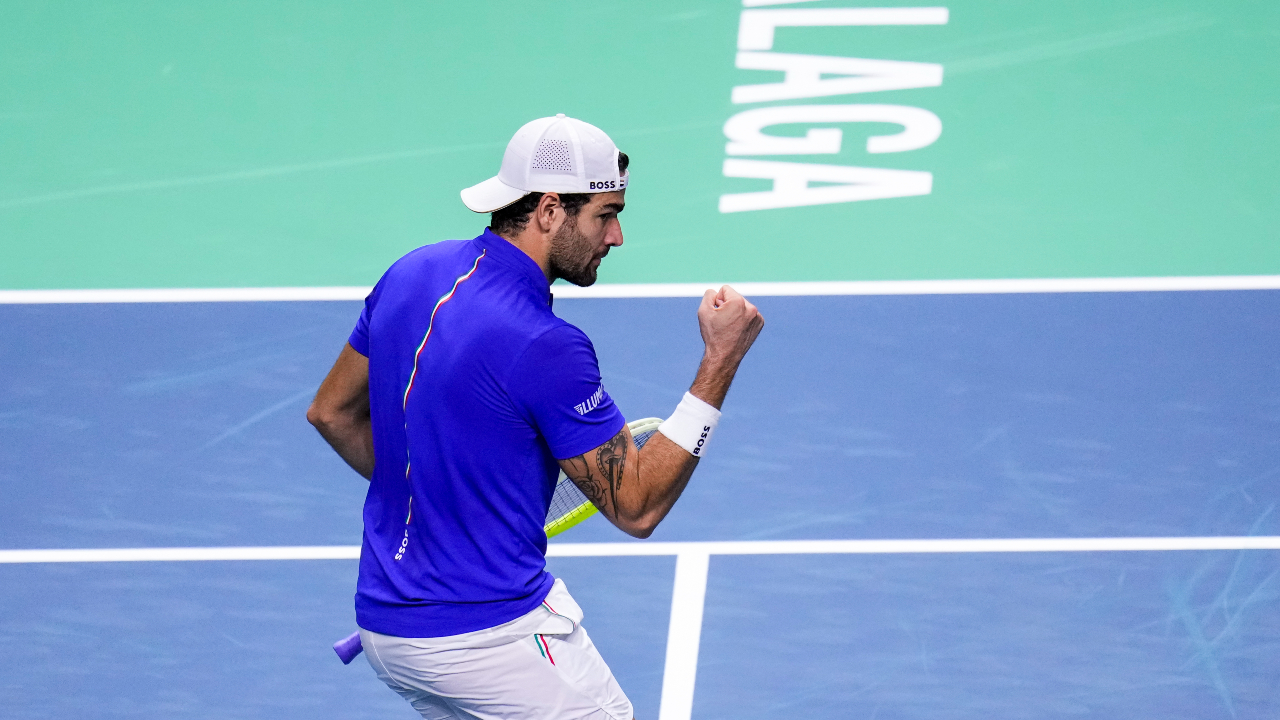 Berrettini beats Kokkinakis, puts Italy ahead in Davis Cup semifinal