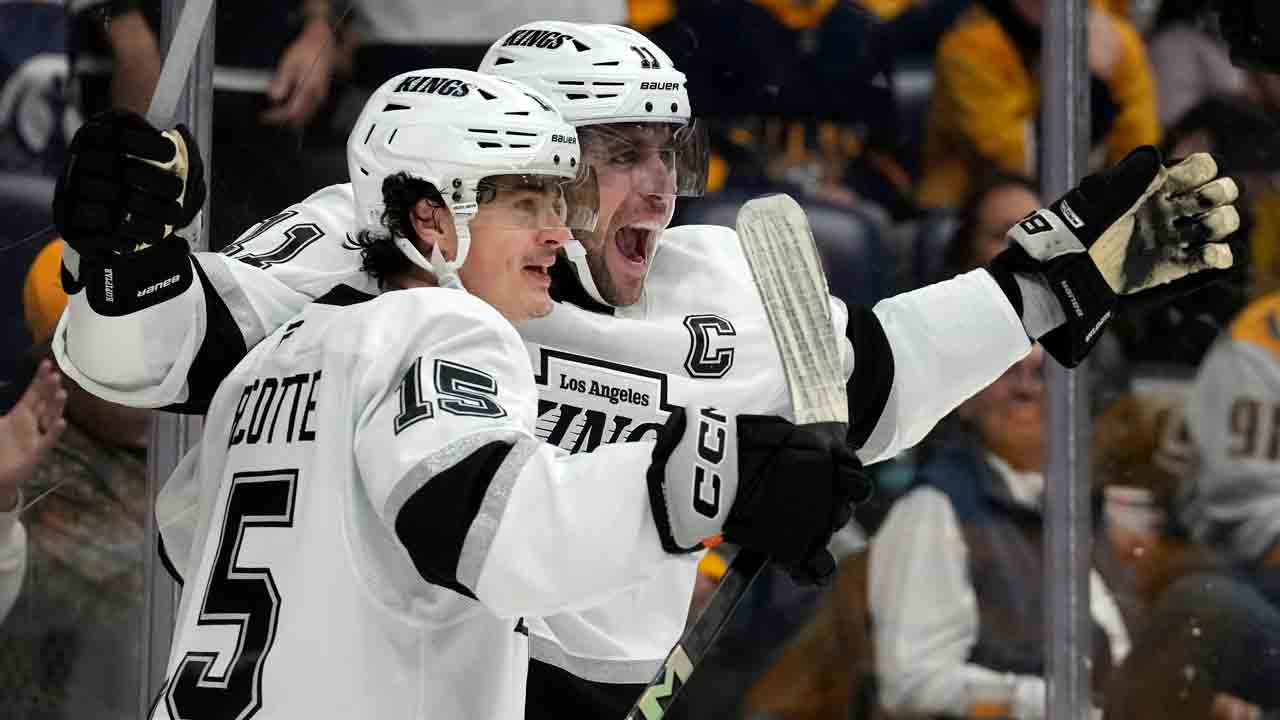 Kings’ Kuemper makes 16 saves for shutout win over Predators