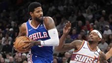 Paul George returns from knee injury to make 76ers debut, scoring 15 points in loss to Suns