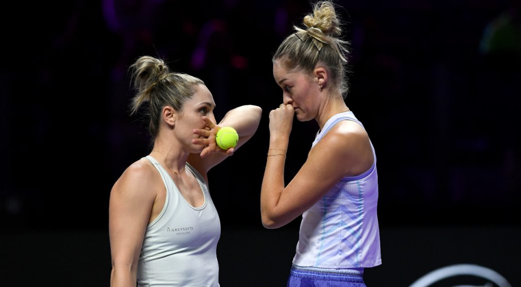 Dabrowski becomes first Canadian to win a WTA Finals title