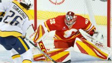 Flames&#8217; Dustin Wolf goes from undersized prospect to big deal with first shutout