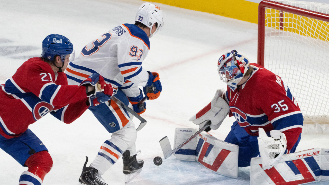 Montembeault makes 31 saves, Canadiens shut out Oilers