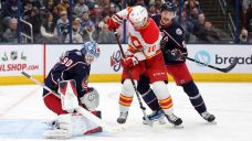 Flames&#8217; drop third straight in chippy loss against Blue Jackets