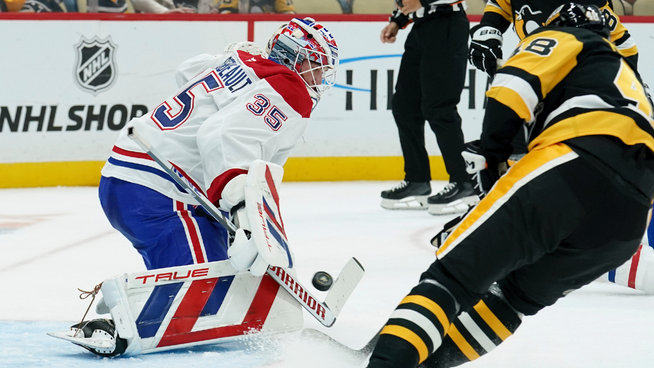 Canadiens suffer third straight loss against Penguins