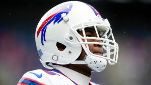 Buffalo Bills wide receiver Amari Cooper warms up before an NFL football game against the Seattle Seahawks, Sunday, Oct. 27, 2024, in Seattle. (Lindsey Wasson/AP Photo)