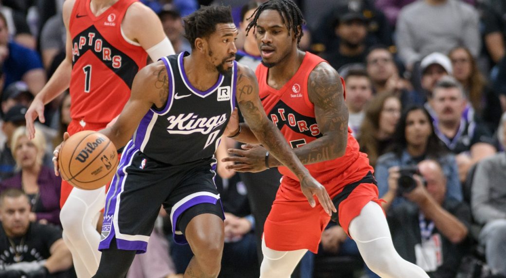 Raptors’ Davion Mitchell displays defensive prowess in loss to Kings