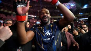 Heavyweight champion Jon Jones. (David Becker/AP)