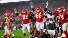 Chiefs improve to 8-0 after OT win over Buccaneers