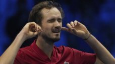 Medvedev moves back into contention at ATP Finals, Sinner beats Fritz