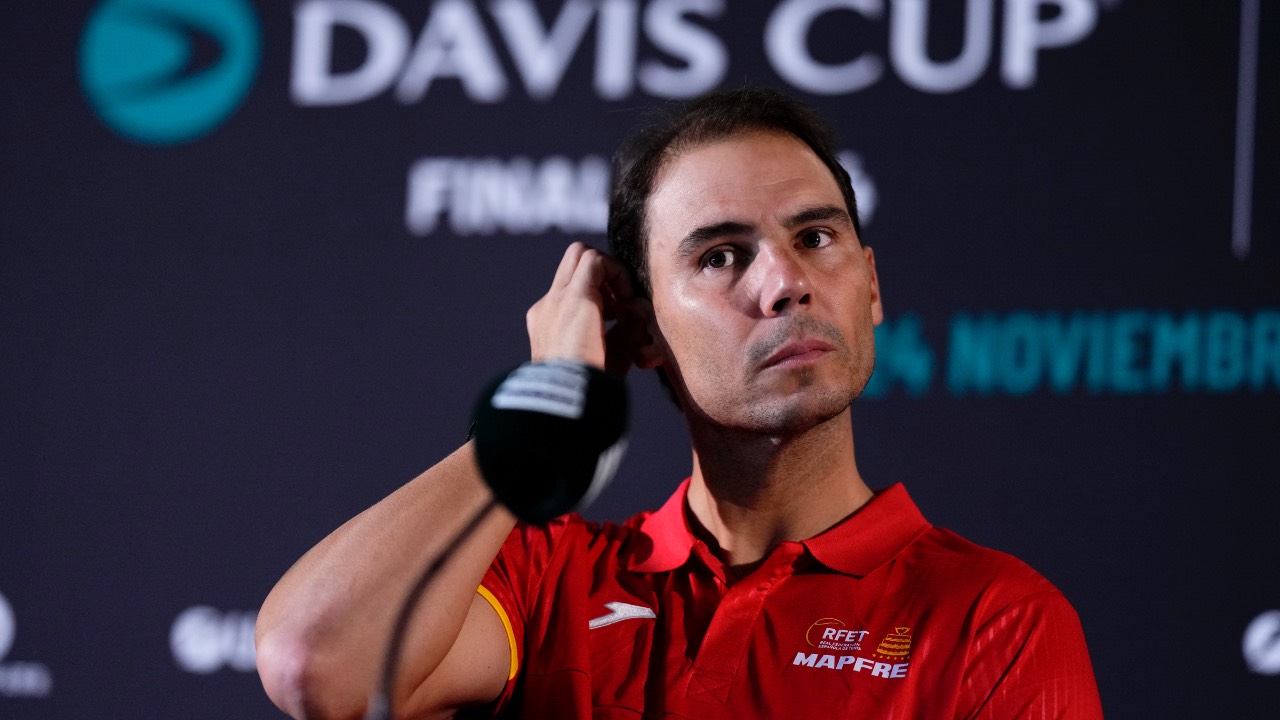 Rafael Nadal and Spain’s captain won’t say whether he’ll play at the Davis Cup