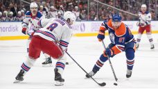 McDavid paces Oilers to victory over Rangers