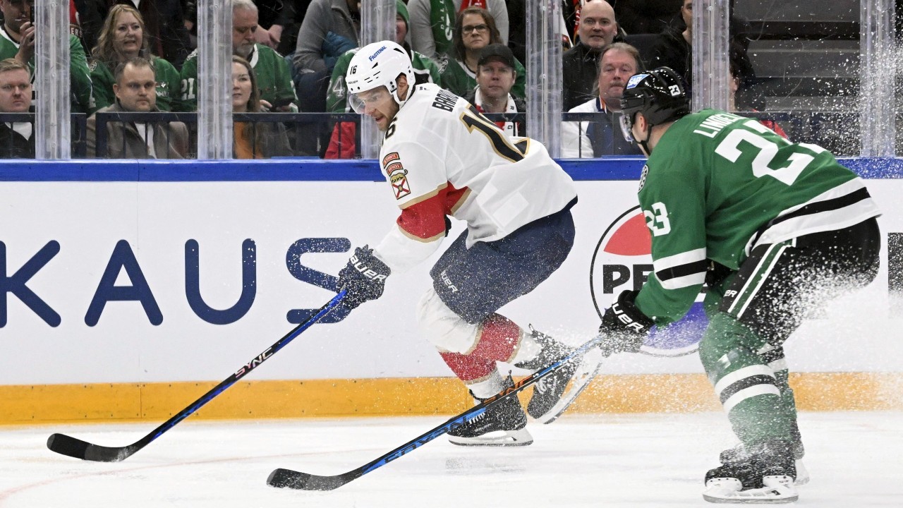 Barkov gets four points in his hometown, Panthers top Stars in Finland