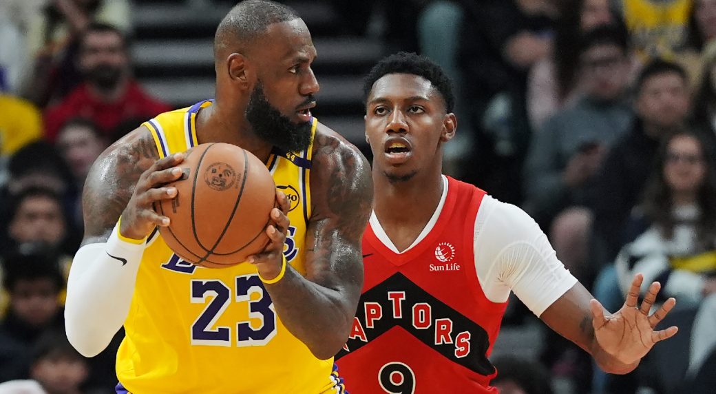 Raptors drop fourth straight but gain valuable experience against Lakers’ stars