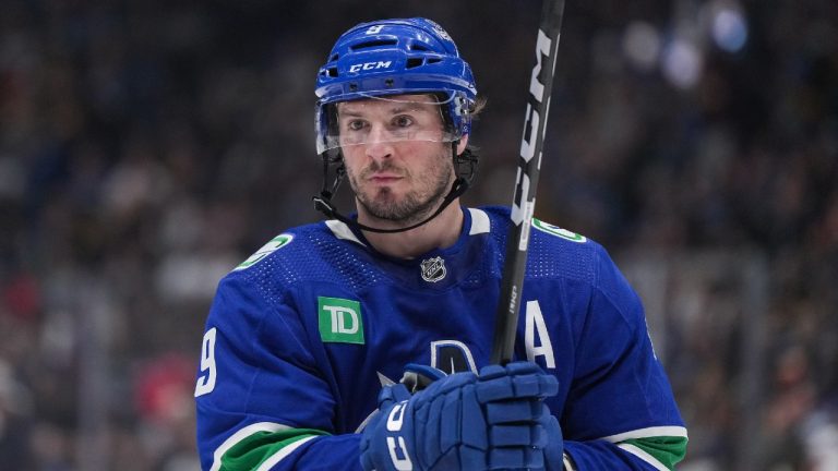 Vancouver Canucks centre J.T. Miller. (Darryl Dyck/CP)