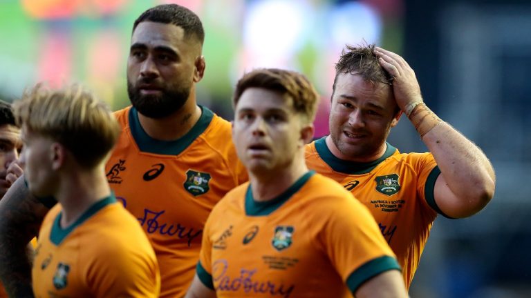 Australia’s Grand Slam rugby hopes end despite Harry Potter’s magical try