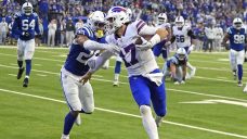 Allen scores touchdown, Bills force four turnovers to beat Colts