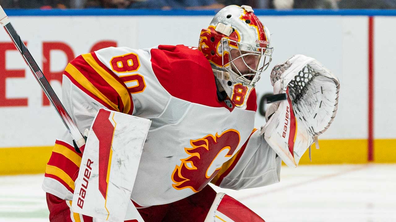 Looking at whether Flames’ Dustin Wolf can make push for Calder Trophy