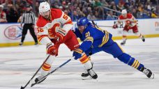 Surging Sabres knock off Flames in shootout