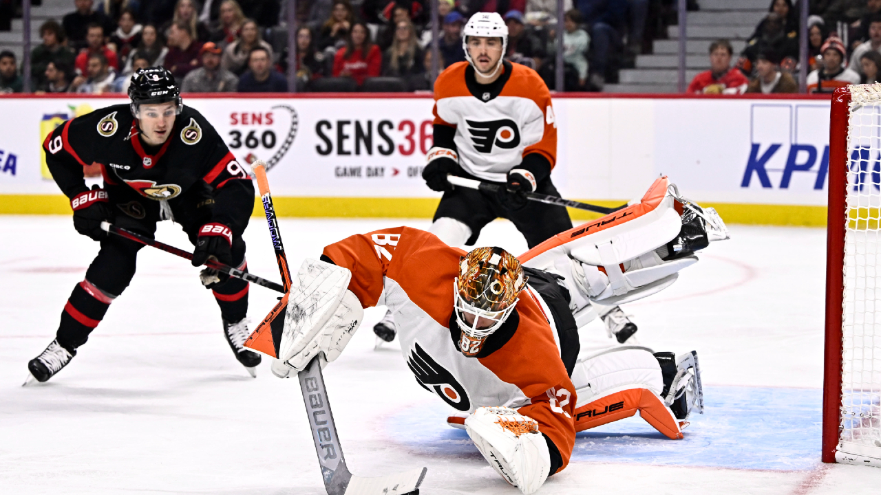 Michkov scores OT winner to lift Flyers past Senators