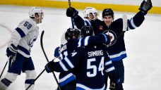 Jets battle back from head-scratching goaltender interference call