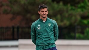 Mauro Eustaquio is shown at training on Saturday June 8, 2024, at York Lions Stadium. Eustaquio, the older brother of Canadian international Stephen Eustaquio, has been promoted to York United FC head coach from assistant coach. (Denys Rudenko/HO/York United FC/CP)