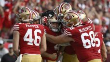 Moody overcomes three missed field goals, leads 49ers past Buccaneers