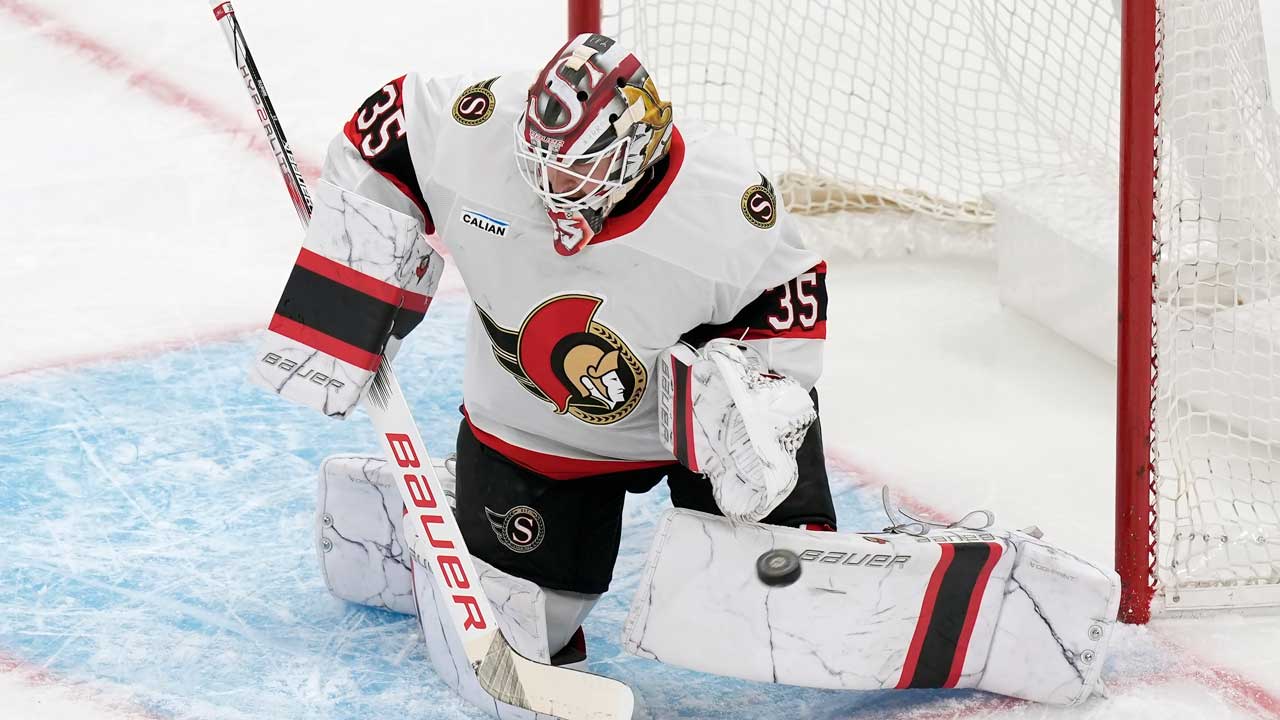 Ullmark gets much-needed confidence boost as Senators look to find consistency