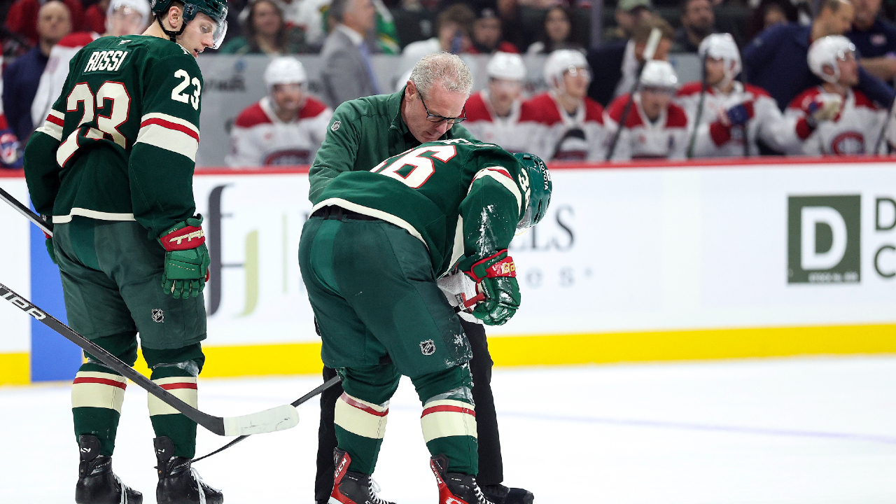 Wild’s Zuccarello, Eriksson Ek exit vs. Canadiens with injuries