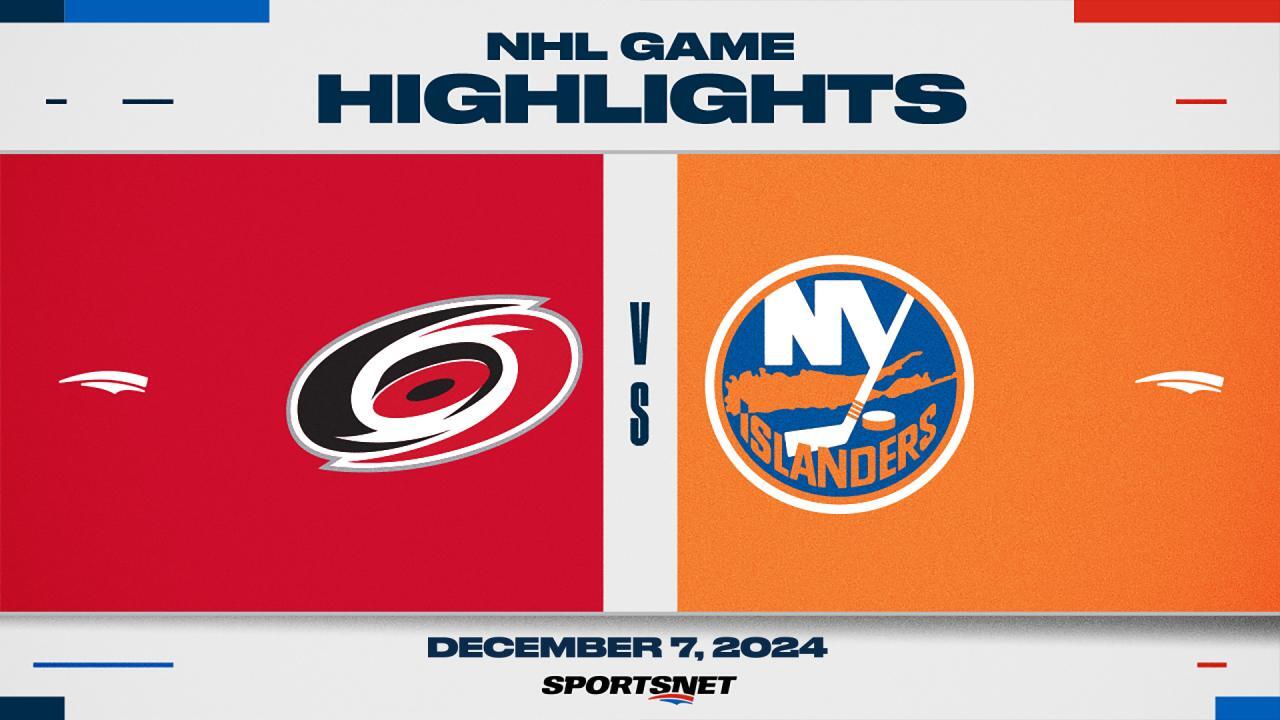 NHL Highlights: Islanders 4, Hurricanes 3