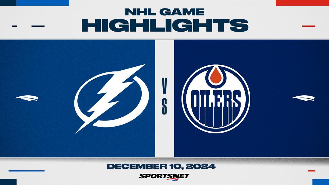 NHL Highlights: Oilers 2, Lightning 1