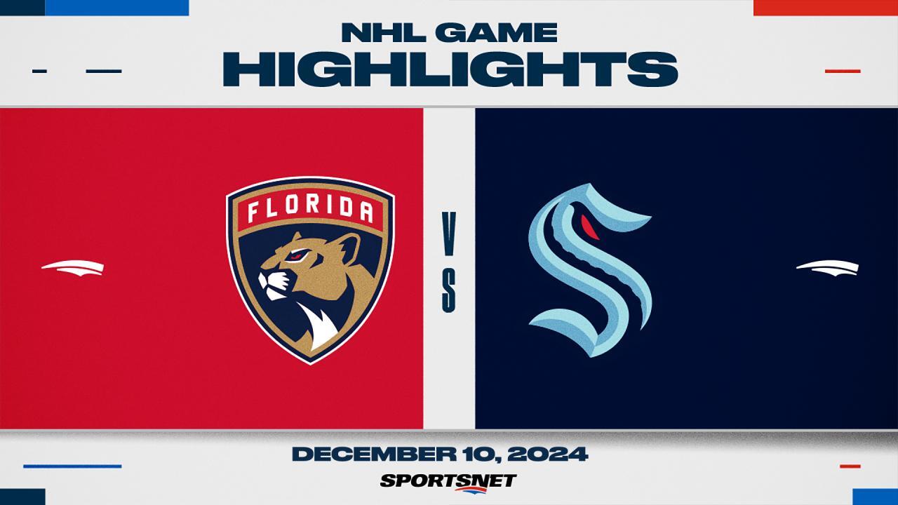 NHL Highlights: Panthers 2, Kraken 1 (SO)