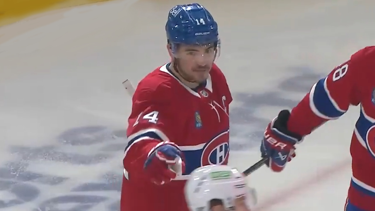 Canadiens’ Caufield and Suzuki connect for sweet goal vs. Penguins