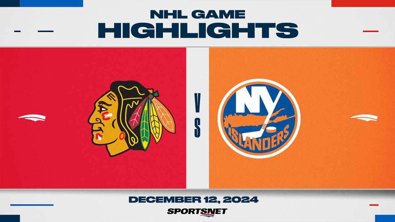 NHL Highlights: Islanders 5, Blackhawks 4