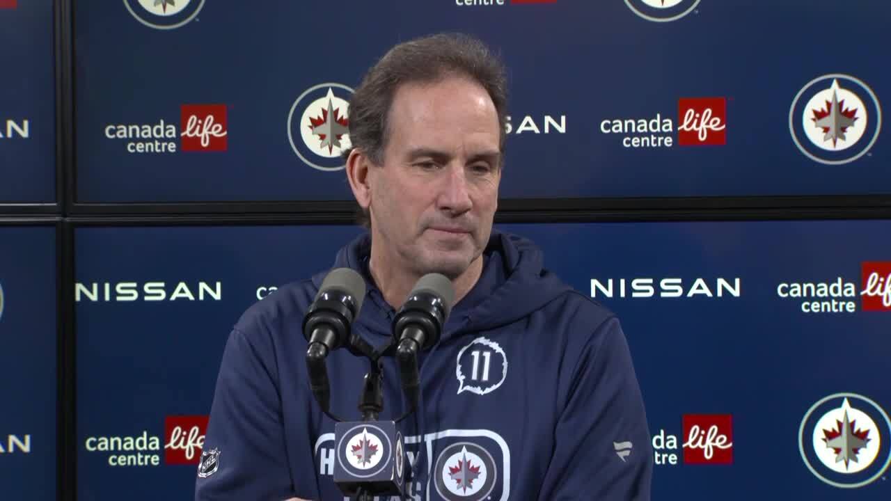 ‘He’s right up there with Ovi’: Jets’ Arniel on Laine’s shooting skills