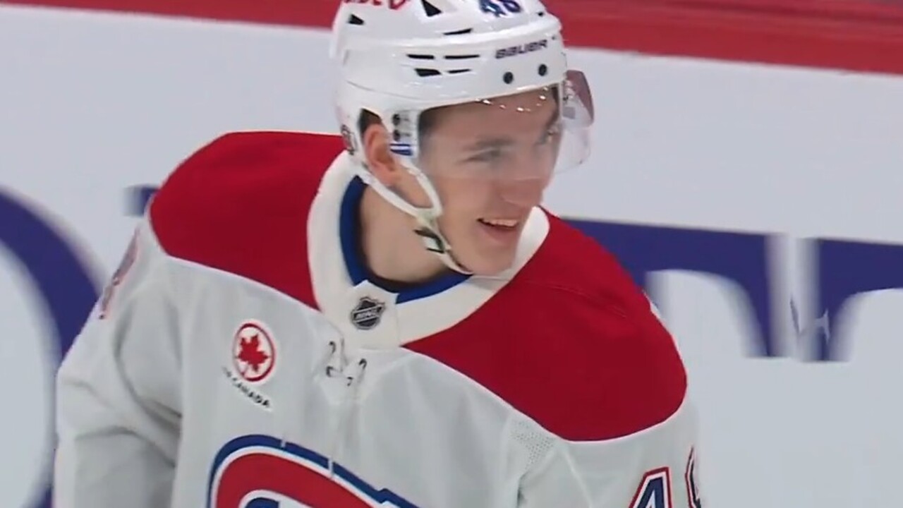 Gotta See It: Canadiens’ Hutson wires home point shot for first NHL goal