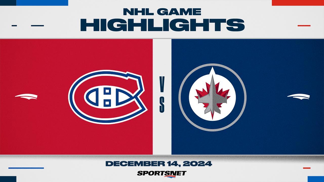 NHL Highlights: Jets 4, Canadiens 2