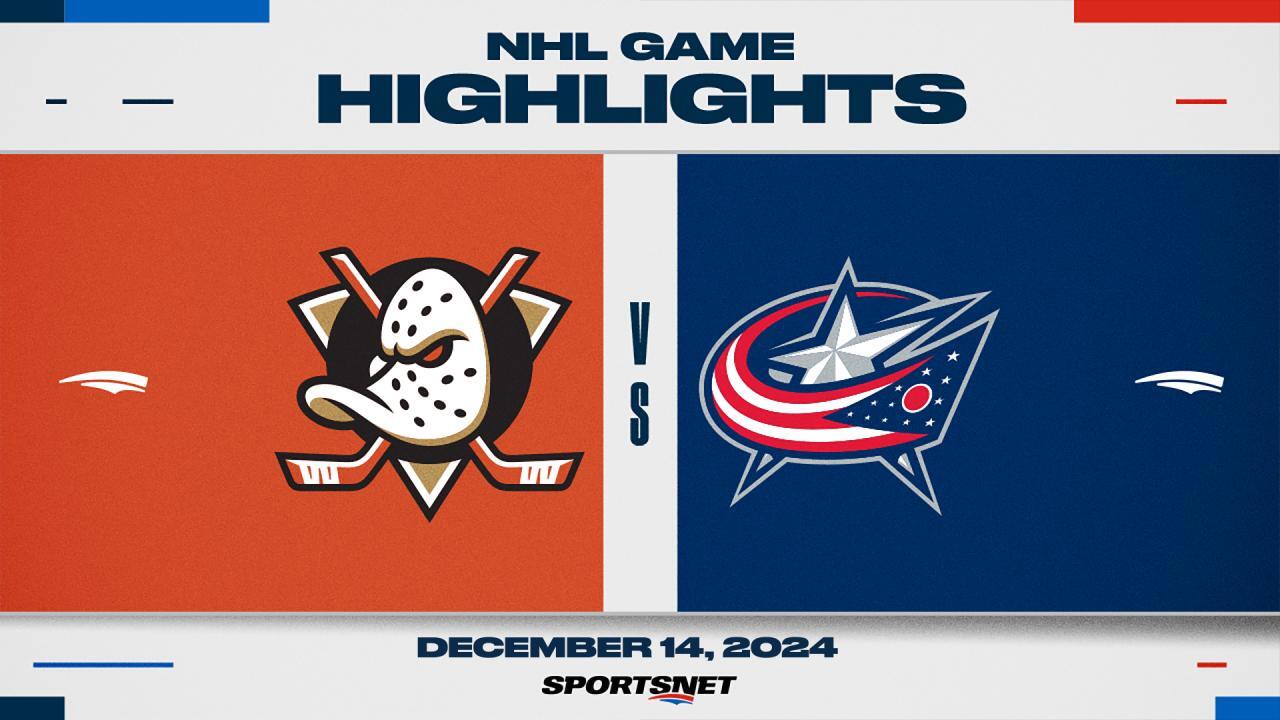 NHL Highlights: Ducks 4, Blue Jackets 3 (OT)