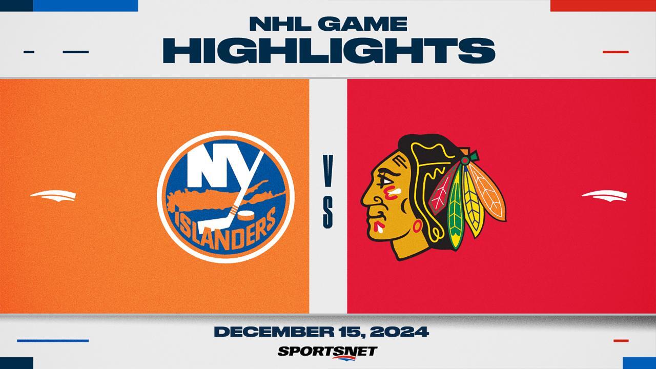 NHL Highlights: Blackhawks 5, Islanders 3