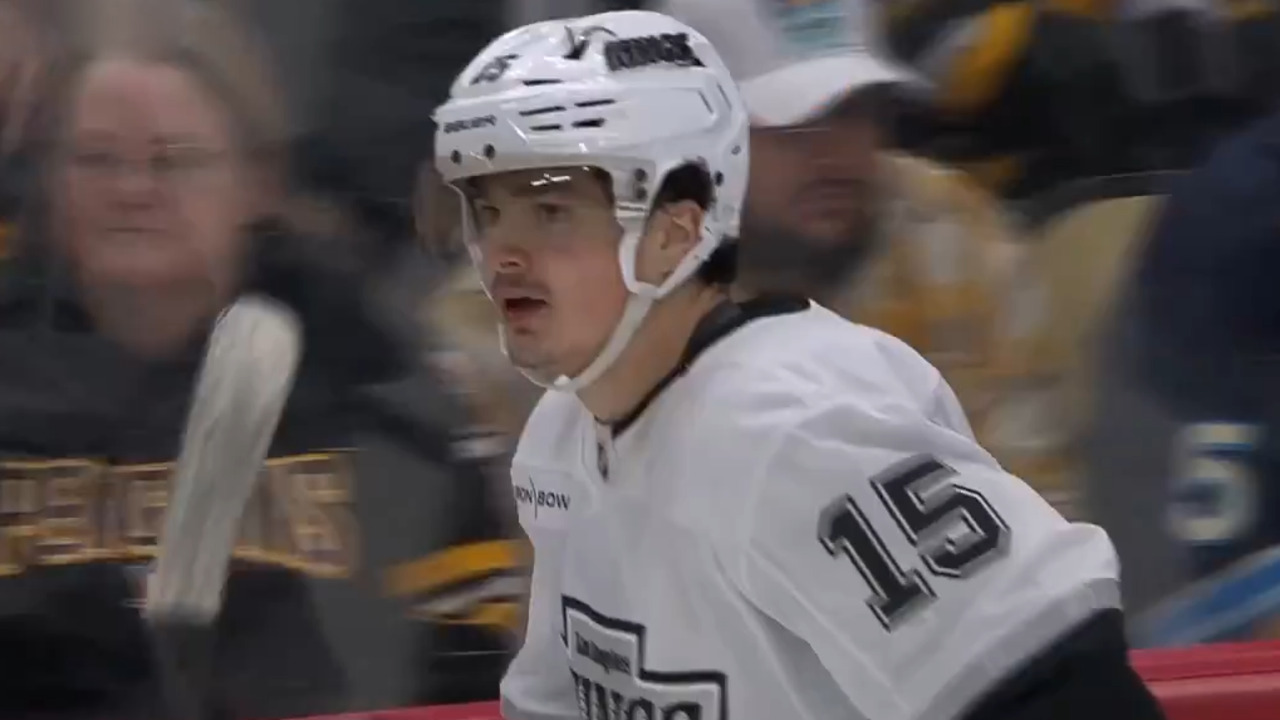 Kings’ Turcotte shows off superb speed before sniping go-ahead goal